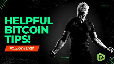 BEST PRACTICES WHEN HANDLING BITCOIN!