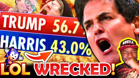 "No No NO!" Shark Tank Billionaire LOSES HIS MIND! BACKFLIPS To DEFEND Kamala FLIP FLOPPING!