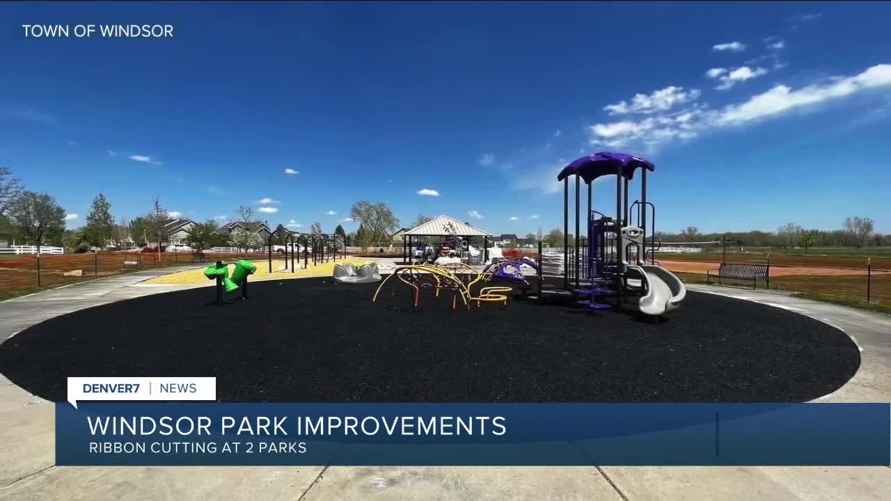 Windsor celebrating improvements at 2 parks