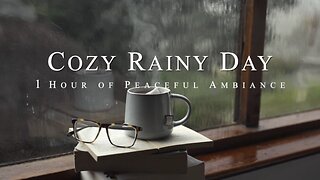 Cozy Rainy Day | Peaceful Ambient ASMR Nature Sounds | HD