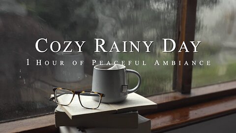 Cozy Rainy Day | Peaceful Ambient ASMR Nature Sounds | HD