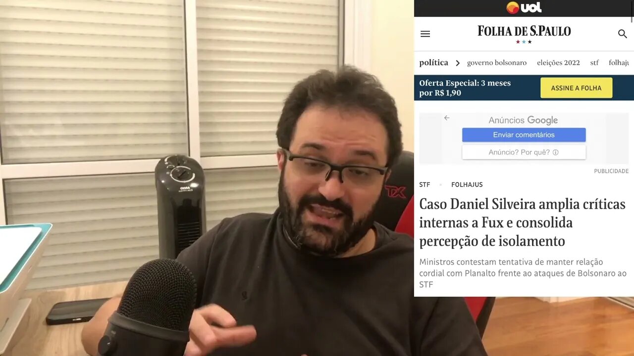 Fux se isola no STF por não conseguir defender o indefensável