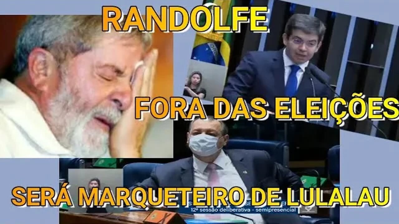 GRANDE NOTÍCIA URGENTE ! RANDOLFE RODRIGUES ESTÁ FORA DAS ELEIÇÕES, ALELUIA !.