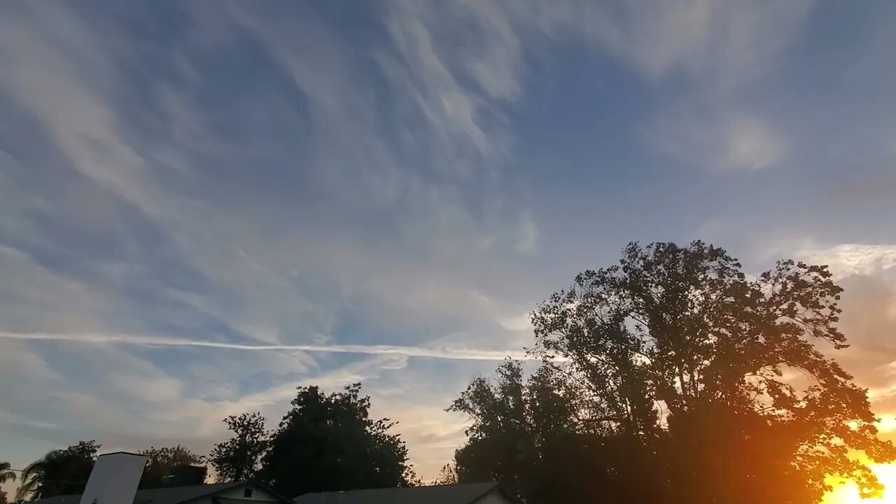 Bioweapon Chemtrail I - CA USA 10/13/2023