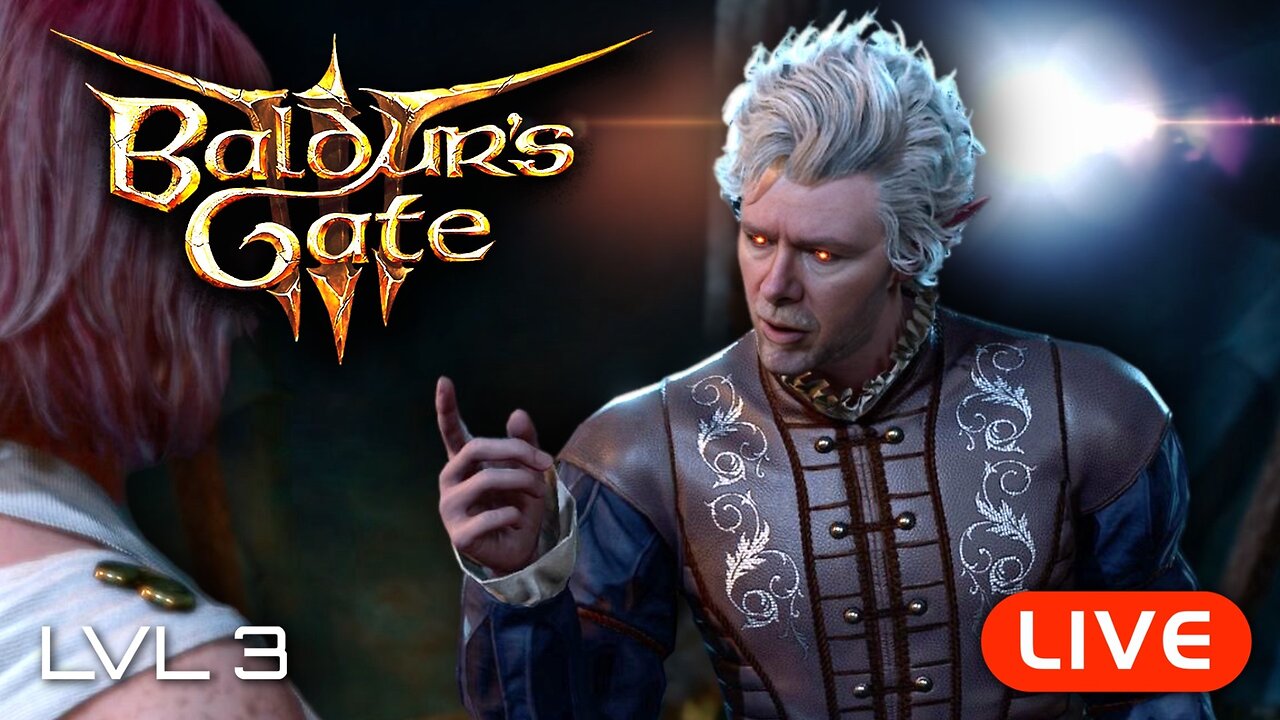 🔴LIVE - Baldur's Gate 3 - LVL 3