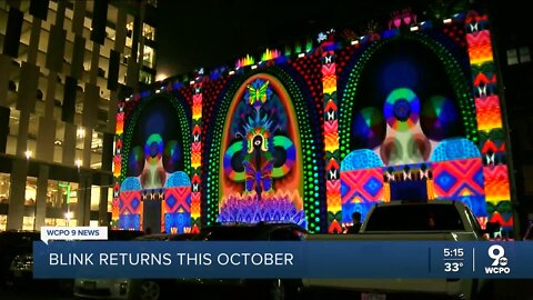 BLINK returns to Cincinnati this October