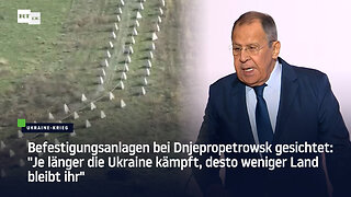 Befestigungsanlagen bei Dnjepropetrowsk gesichtet