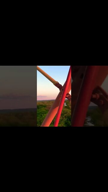 Riding a Ferris wheel in Kremenchuk Ukraine 🇺🇦