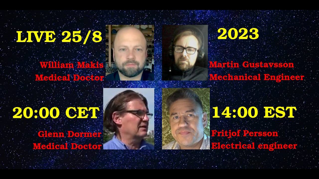 Martin Gustavsson Fritjof Persson Talk Show presents MD William Makis