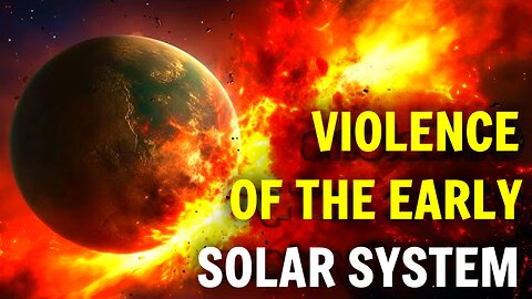 The SOLAR SYSTEM's Violent History in Under a Minute!