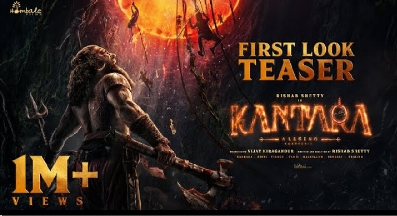 Kantara A Legend Chapter -1 First Look Teaser | Rishabshetty|Ajaneesh| Vi...