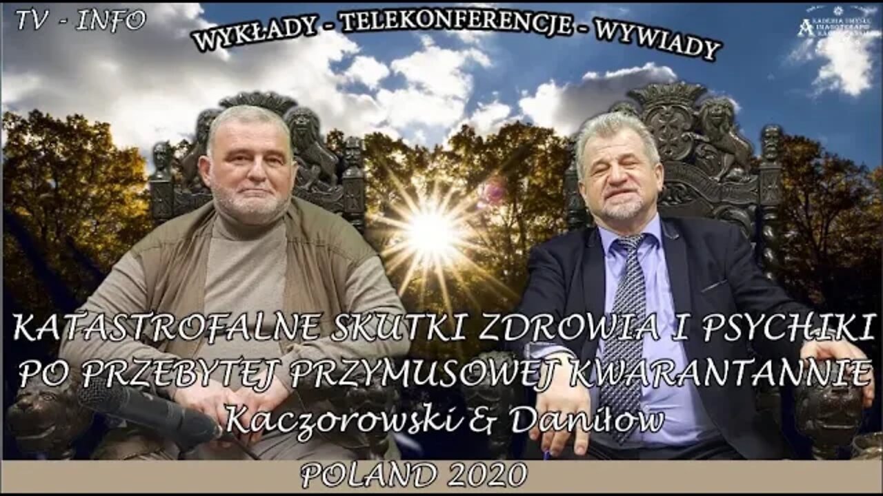 KATASTROFALNE SKUTKI ZDROWIA I PSYCHIKI PO PRZEBYTEJ PRZYMUSOWEJ KWARANTANNIE PANDEMII 2020©TV- INFO