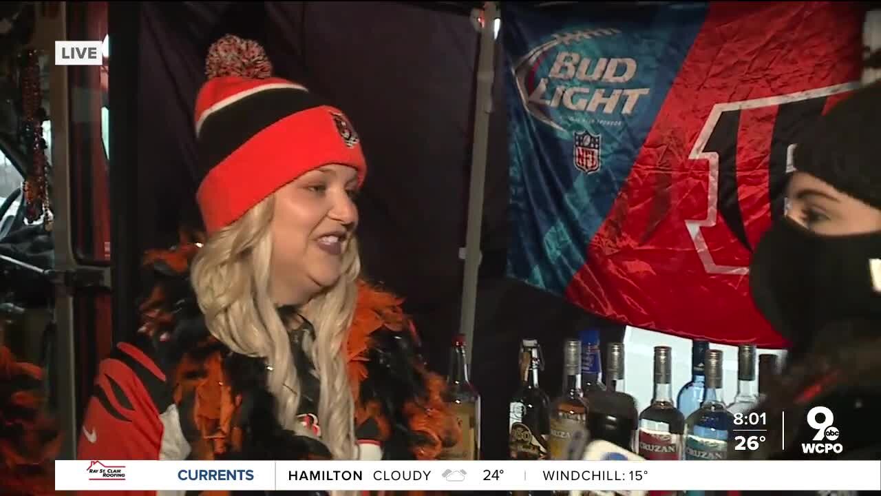 Bengals fans woke up early for the big game