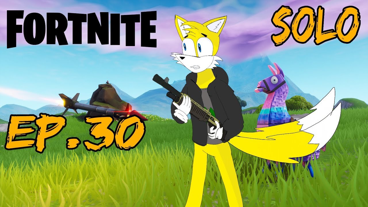 TailslyMoxFox Palys|Fortnite|Ep 30|Solo|why the hell i just drink it instead of shooting|[Funny]
