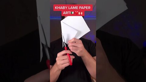 KHABY LAME paper art!❤️🇮🇹🙌🏻#cut#viral#talent