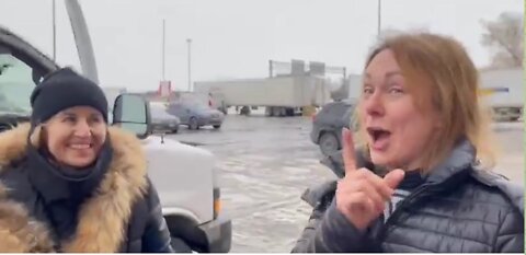 Canadian Trucker Freedom Convoy, Ottawa: Gobs of food delivered by freedom loving Polish women