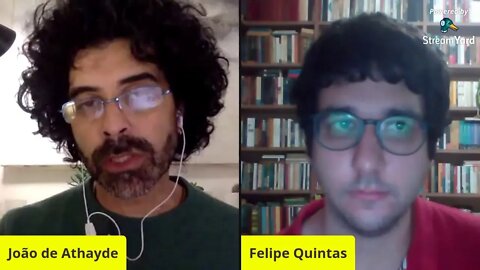 João de Athayde recebe Felipe Quintas: atualidades da crise no mundo