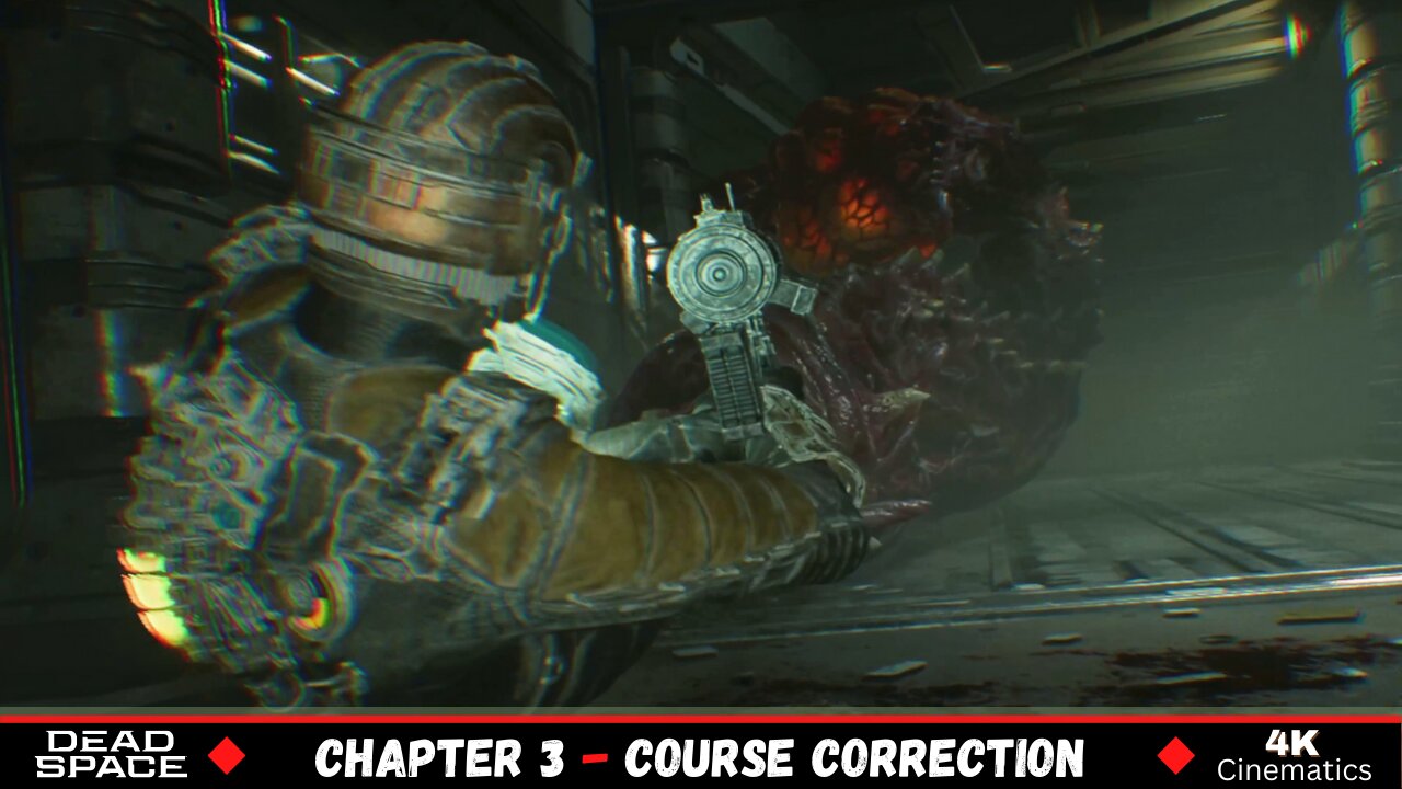 Dead Space Remake Chapter 03 Course Correction Movie (Cinematic Cutscenes 4K)