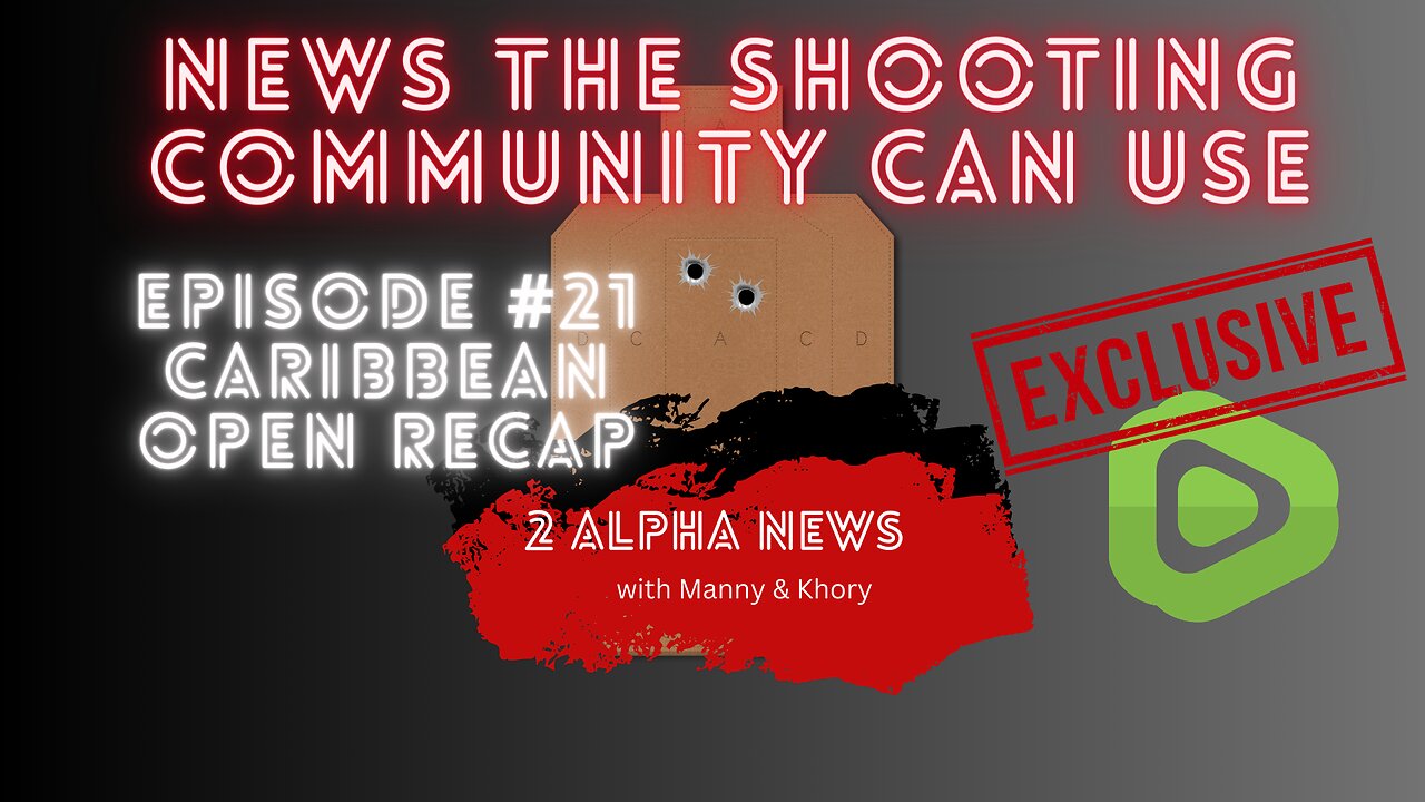 2 Alpha News with Manny and Khory #21 Caribbean Open Recap