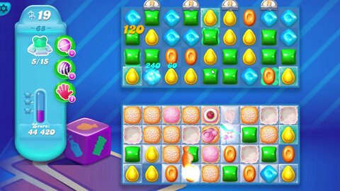 Candy Crush Soda Saga Level 68