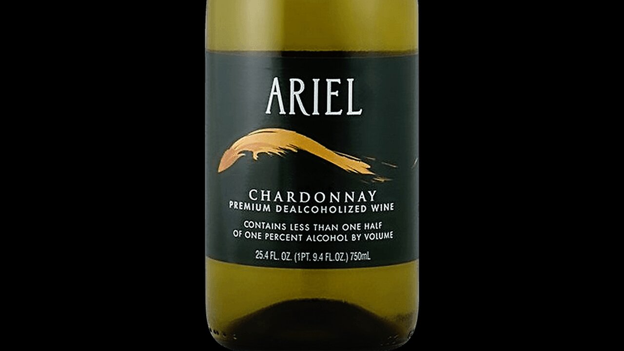 Wine Tasting 2022 Ariel Vineyards Chardonnay Dealcoholized Wine