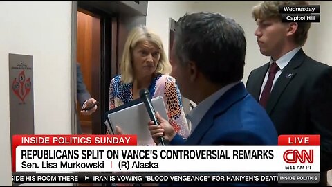 Sen Lisa Murkowski Is Big Mad Over Vance's Cat Lady Comments