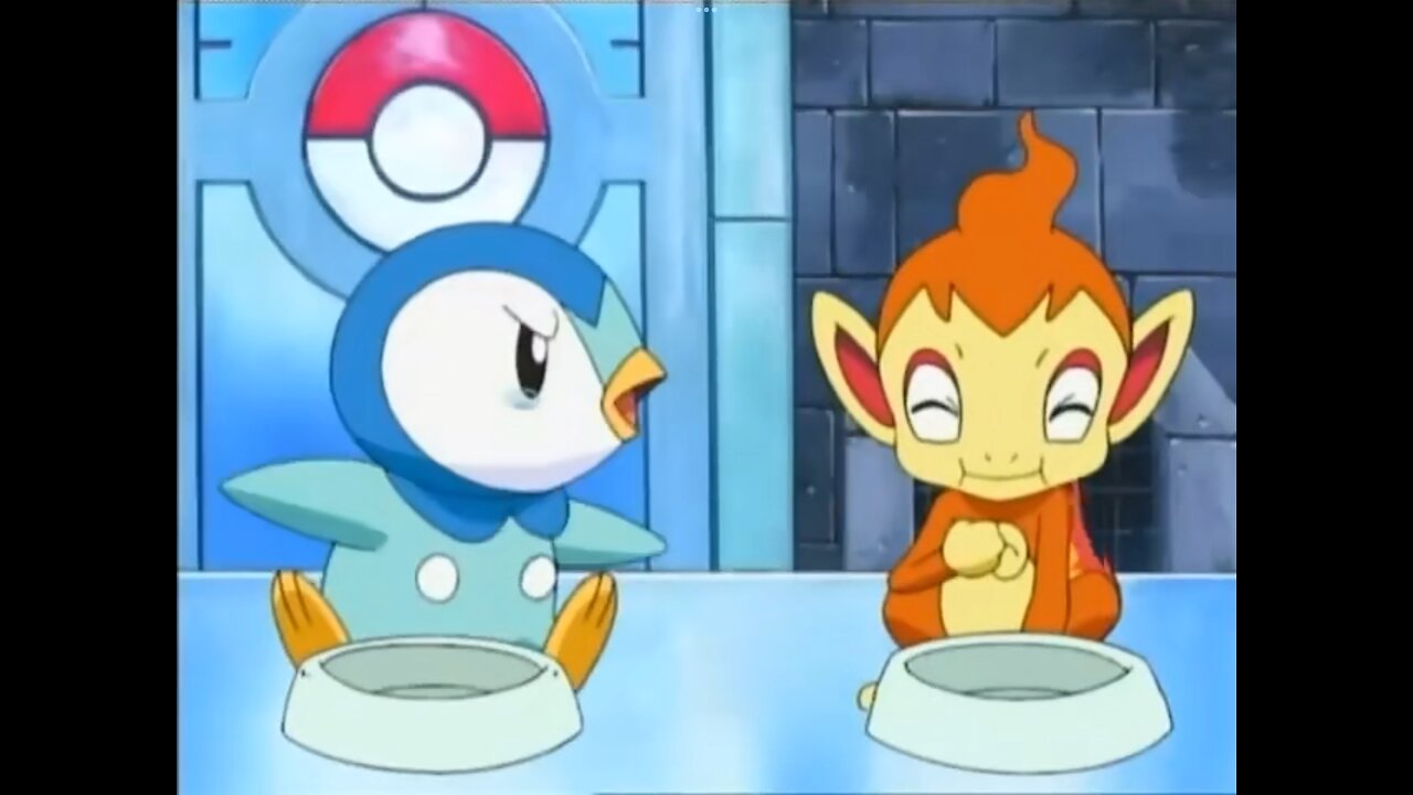 Piplup vs Chimchar