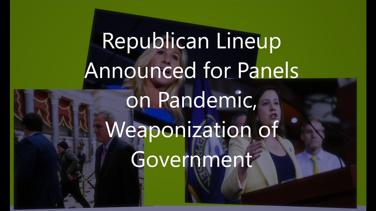 AUDIBLE Republican Lineup Announced for Panels