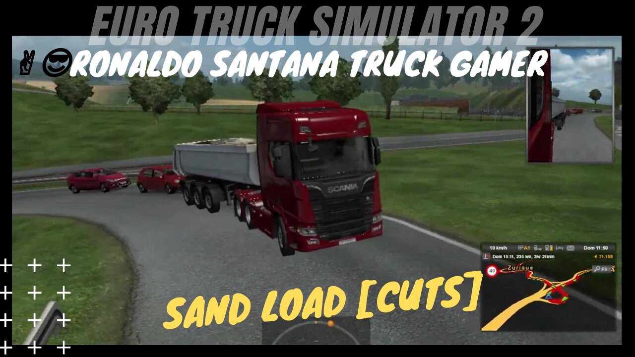 🚚SAND LOAD [cuts] ✌️😎RONALDO SANTANA TRUCK GAMER