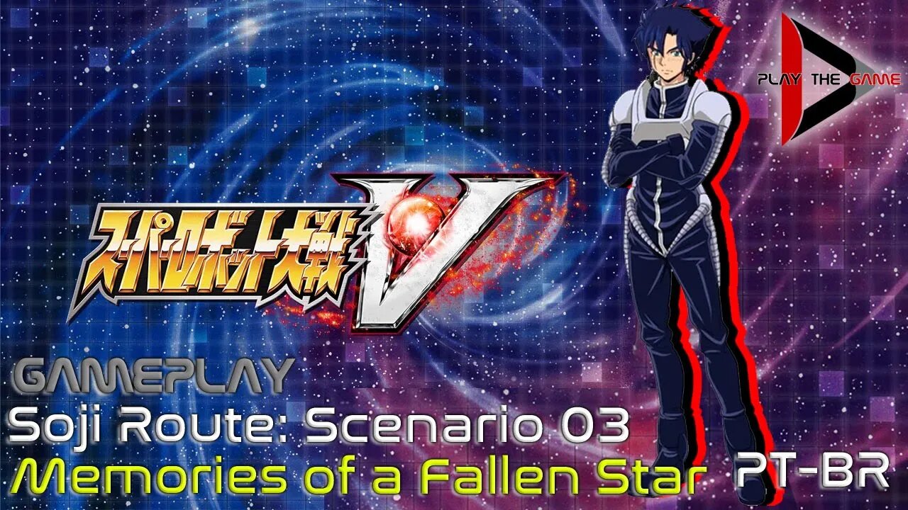 Super Robot Wars V - Stage 03: Memories of a Fallen Star (Souji Route) [PT-BR][Gameplay]