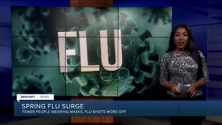 Flu is back; Doctors seeing last season spike