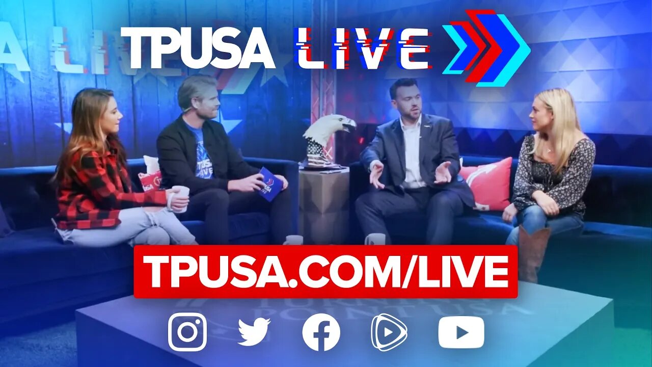 10/18/21: TPUSA LIVE: Global Tensions Rise & Woke Corporations Fall