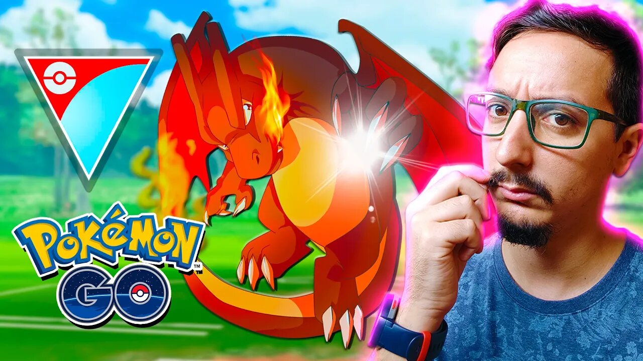 CHARIZARD SEM UM LEGACY! QUEIMANDO OS ADVERSÁRIOS COM RAIVA! POKÉMON GO PVP PREMIER CUP!