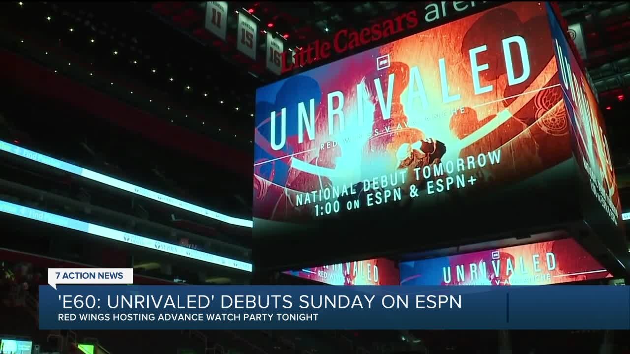 Red Wings host advance watch party for ESPN 'E60: Unrivaled' special