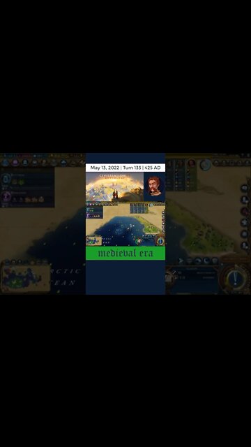 #oneturnadaychallenge #civ6 – Turn 133 - FRIDAY THE 13th! #shorts
