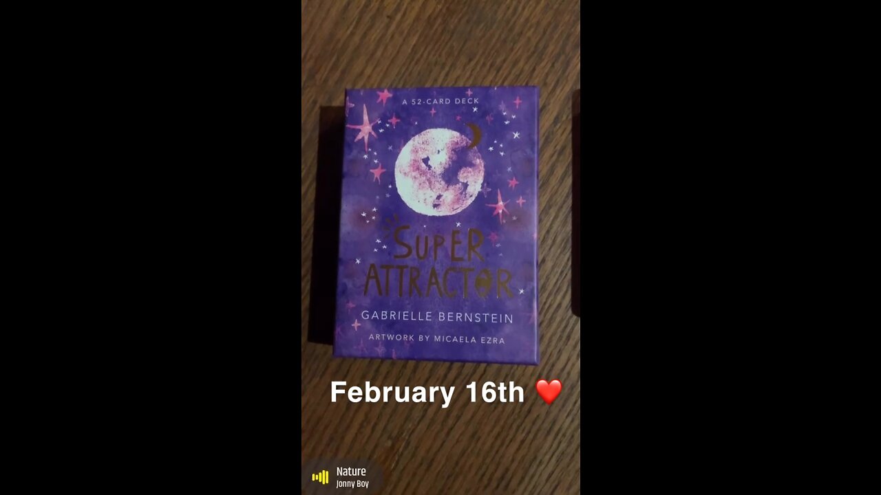 February 16th oracle card: appreciation