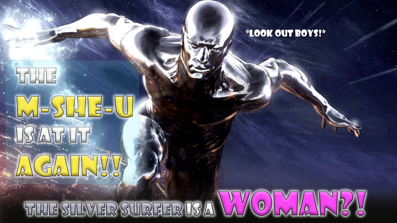 Silver Surfer Is Now A Woman Clip?!