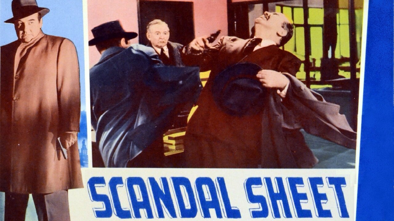 Scandal Sheet (1952) John Derek, Donna Reed, Broderick Crawford