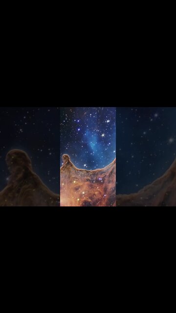 Som ET - 23 - Stars - James Webb - Carina Nebula #Shorts