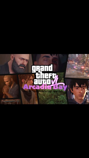 Grand Theft Auto Arcadia Bay LiS Parody #shorts