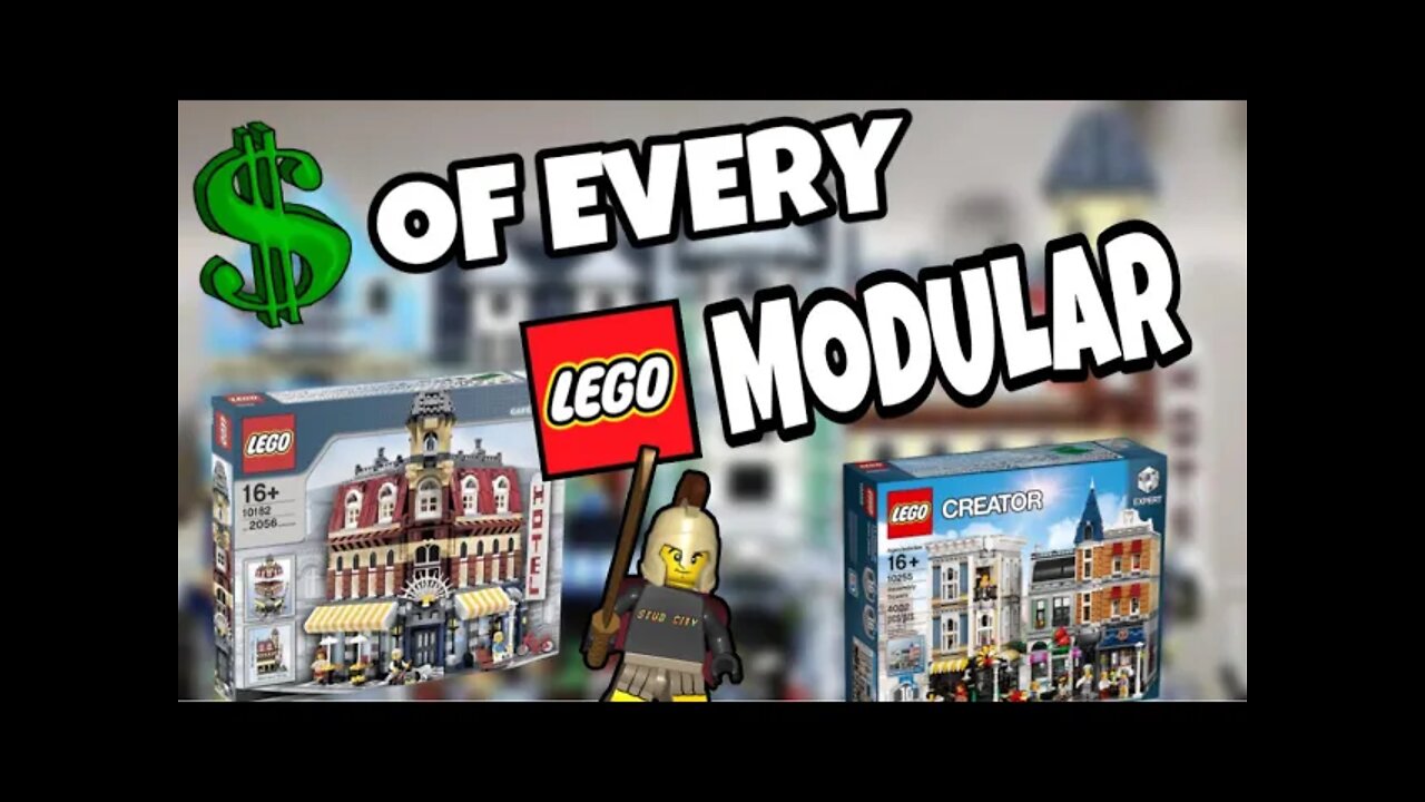 The Cost Of Every LEGO Modular (2007-2022 Full Price Analysis)