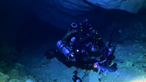 Exploring A Real underground River system