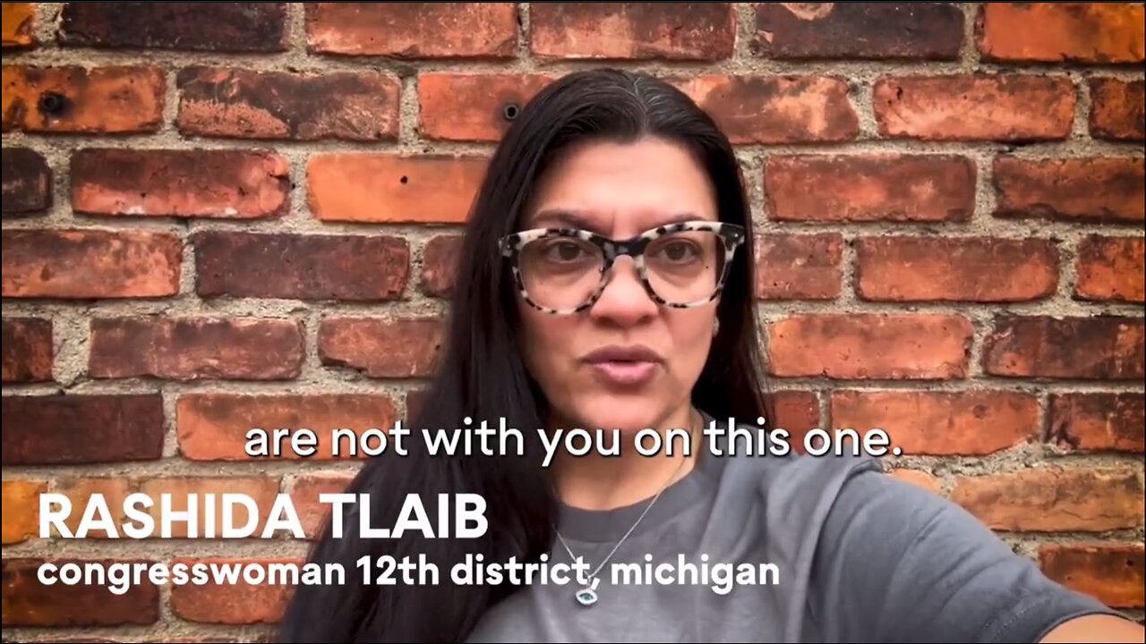 Rashida Tlaib slams Biden about Palestine