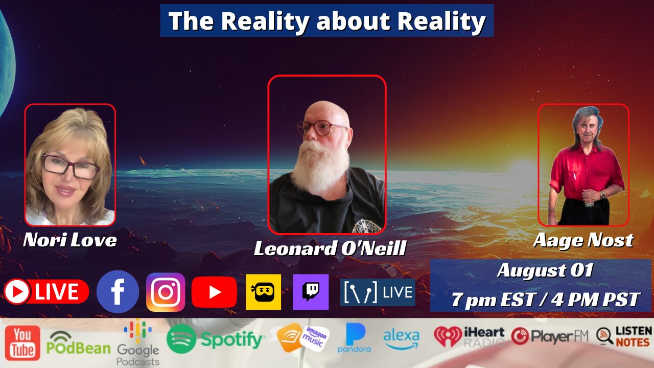 The Reality about Reality with Leonard O'Neill