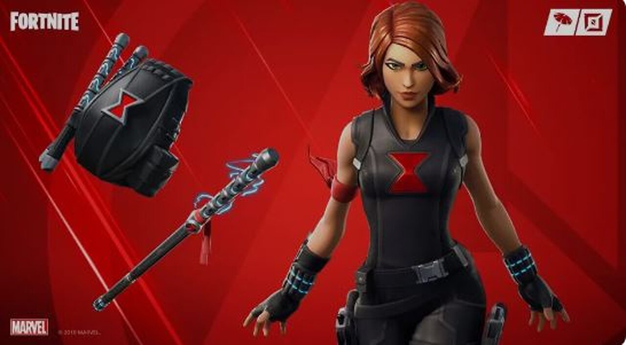 BLACK WIDOW (Marvel Series)-Fortnite