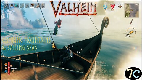 Climbing Mountains & Sailing Seas - Valheim Ep 12