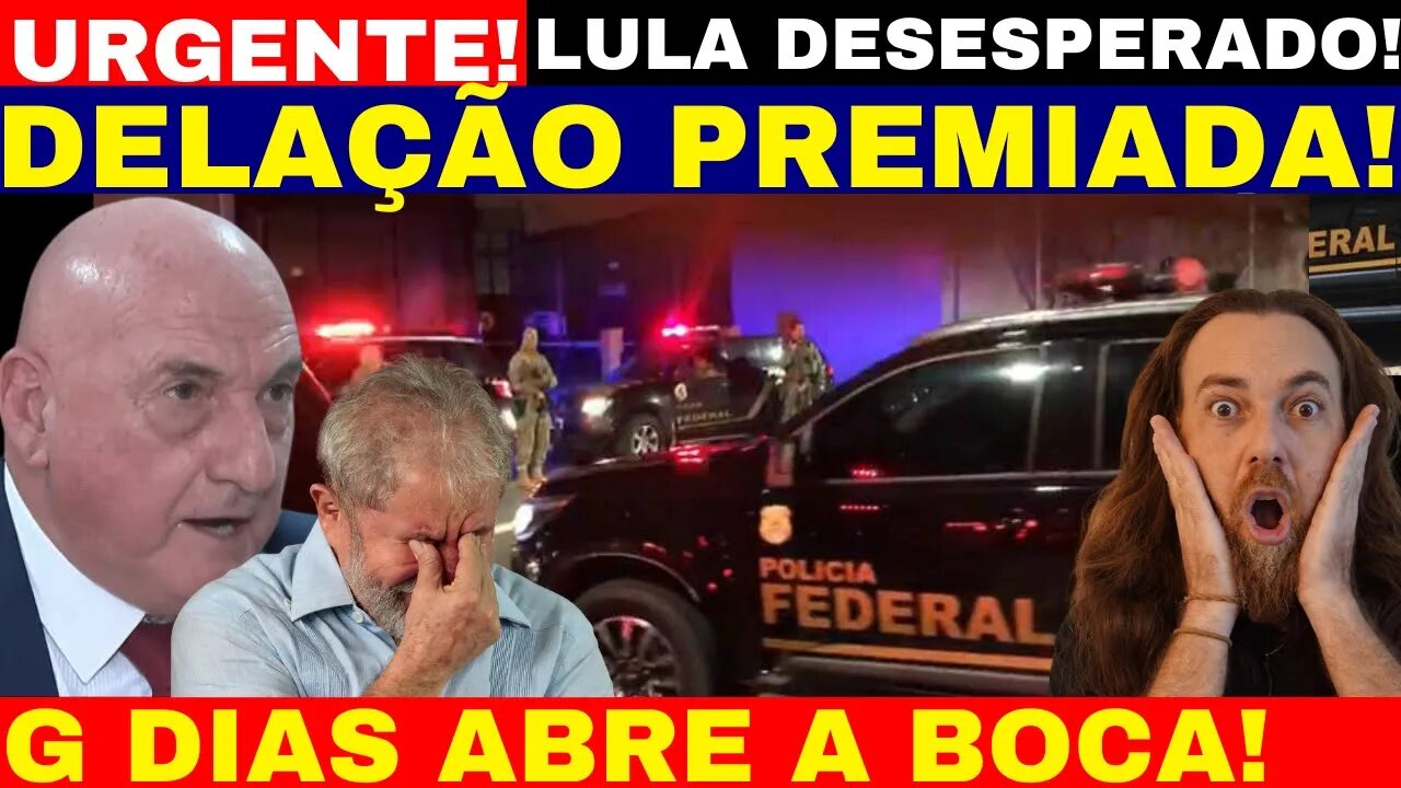 AGORA G DIAS ABRE A BONCA E CONTA TUDO A POLÍCIA FEDERAL DELAÇÃO PREMIADA GOVERNO DO BARBA CAIU HOJE