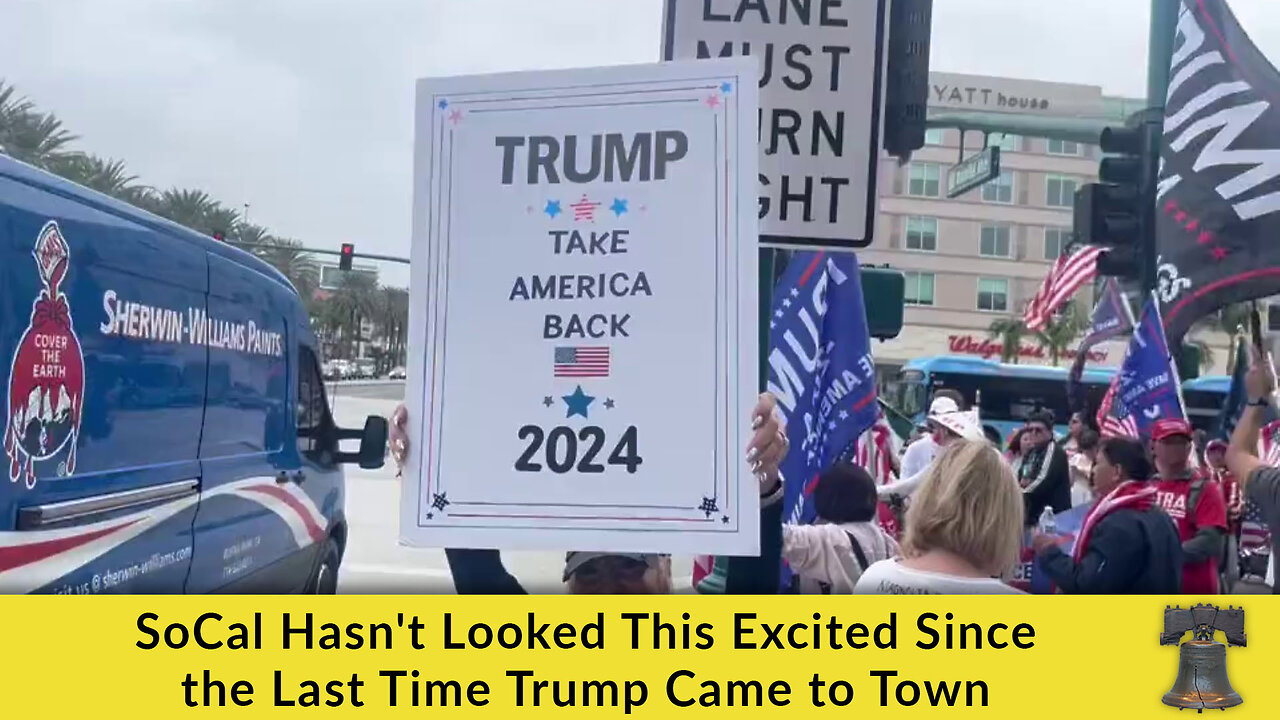 SoCal Hasn't Looked This Excited Since the Last Time Trump Came to Town