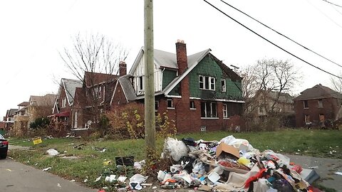 Detroit's Old Magnificent Decaying Houses