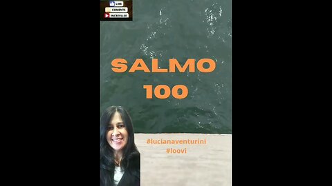 Salmo 100 Servi ao Senhor com alegria #shorts #lucianaventurini #salmo